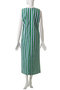 【日本限定】RINA DRESS THICK STRIPE ノースリーブワンピース エスゼット ブロックプリント/SZ BLOCKPRINTS