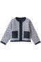 POPPY JACKET DITSY リバーシブルジャケット エスゼット ブロックプリント/SZ BLOCKPRINTS ネイビー