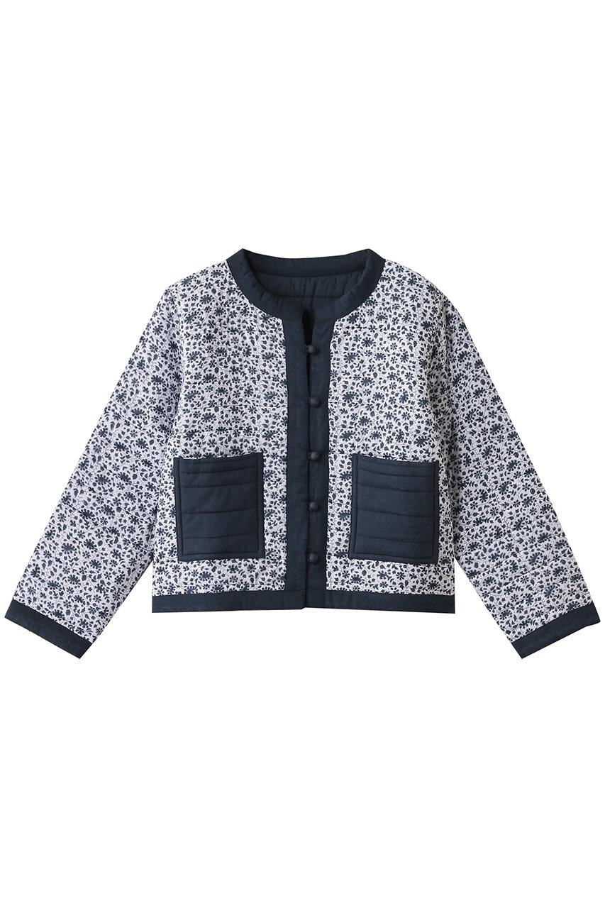 SZ Blockprints POPPY JACKET DITSY リバーシブルジャケット (ネイビー, S) エスゼット ブロックプリント ELLE SHOP SZ Blockprints POPPY JACKET DITSY リバーシブルジャケット (ネイビー, S) エスゼット ブロックプリント ELLE SHOP