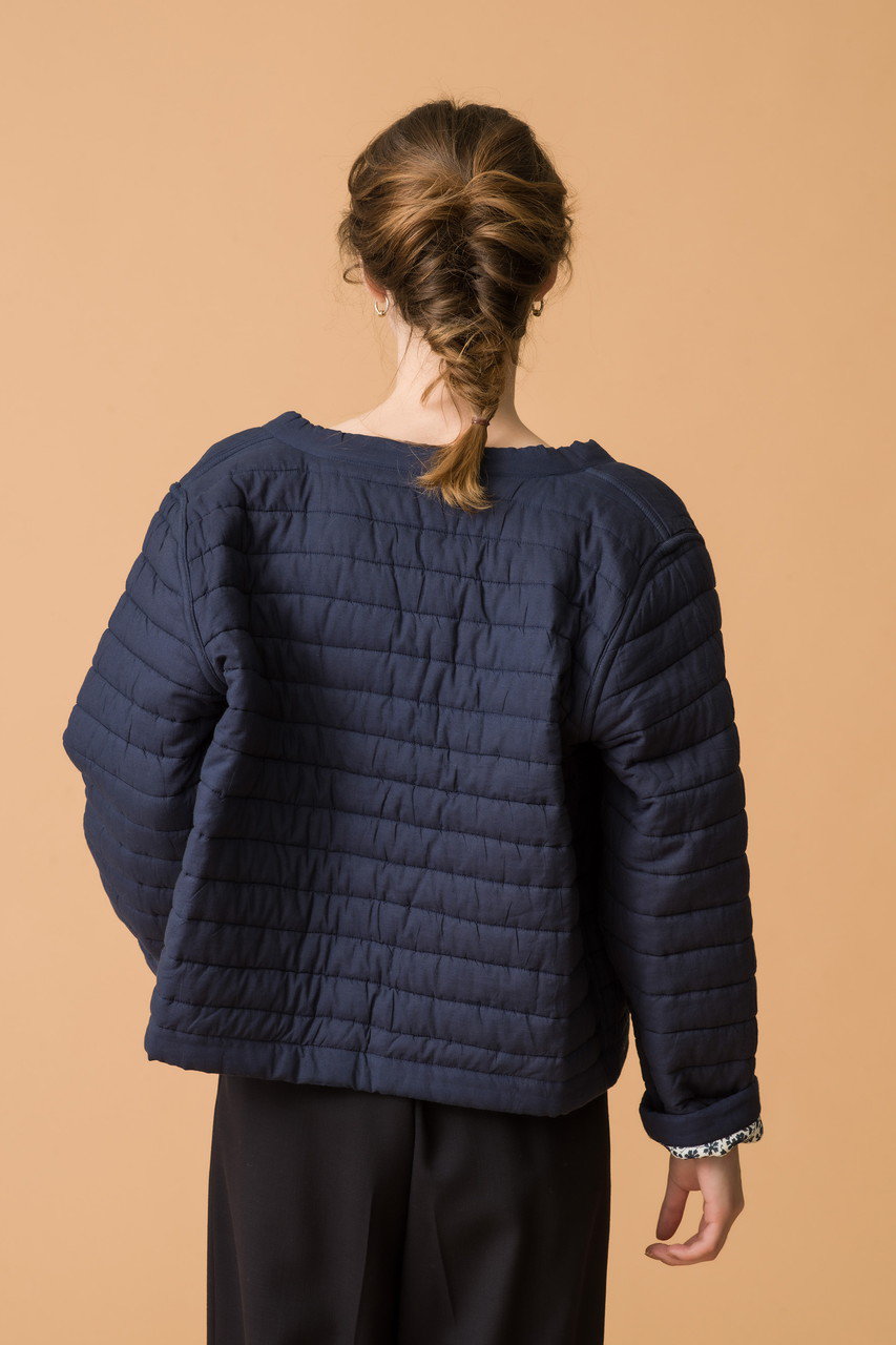 EVER　VIOLETA ラビットファー　リバーシブル　ジャケッ EVER様専用 VIOLETA ラビットファー リバーシブル ジャケッ