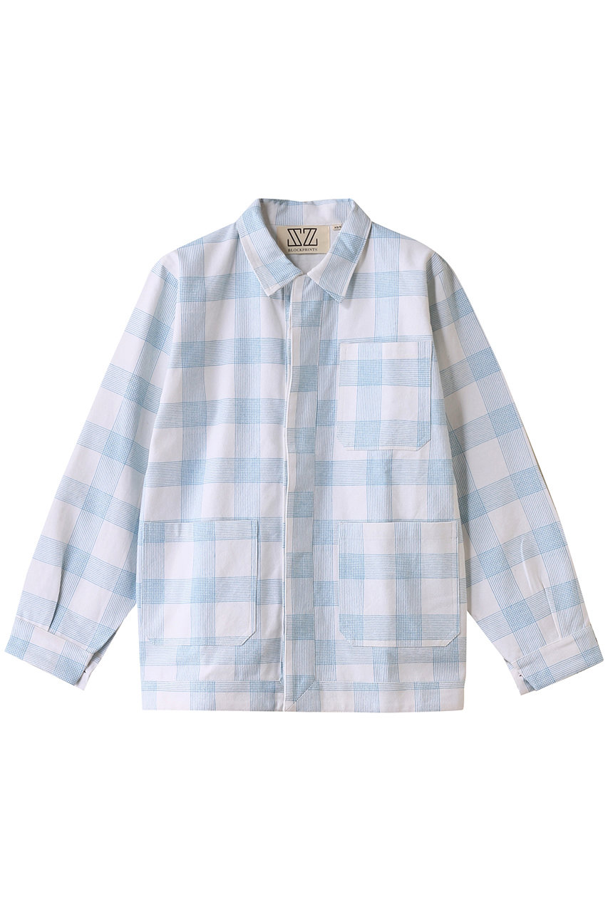 SZ Blockprints FIELD JACKET WEAVE フィールドジャケット (ライトブルー, XS/S) エスゼット ブロックプリント ELLE SHOP SZ Blockprints FIELD JACKET WEAVE フィールドジャケット (ライトブルー, XS/S) エスゼット ブロックプリント ELLE SHOP