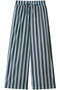SUMMER PANTS THICK STRIPE サマーパンツ エスゼット ブロックプリント/SZ Blockprints ダークグリーン