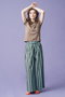 SUMMER PANTS THICK STRIPE サマーパンツ エスゼット ブロックプリント/SZ Blockprints
