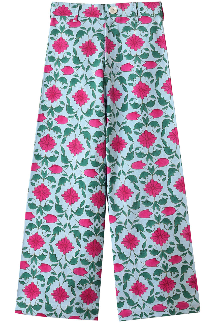 SZ Blockprints DISCO PANTS LISBON ワイドパンツ (ライトブルー, S) エスゼット ブロックプリント ELLE SHOP SZ Blockprints DISCO PANTS LISBON ワイドパンツ (ライトブルー, S) エスゼット ブロックプリント ELLE SHOP
