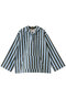 SURF PULLOVER THICK STRIPE サーフプルオーバー エスゼット ブロックプリント/SZ BLOCKPRINTS ダークグリーン
