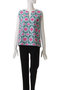 ALEGRA TOP LISBON スキッパースリーブレスブラウス エスゼット ブロックプリント/SZ BLOCKPRINTS