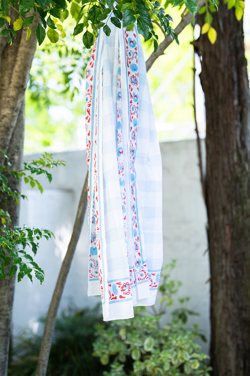 SZ Blockprints/エスゼットブロックプリント】Sarong