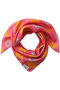 SILK SCARF シルクスカーフ エスゼット ブロックプリント/SZ BLOCKPRINTS レッド(STARBURST)