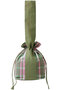 TARTAN ダンプリングバッグ エスゼット ブロックプリント/SZ BLOCKPRINTS