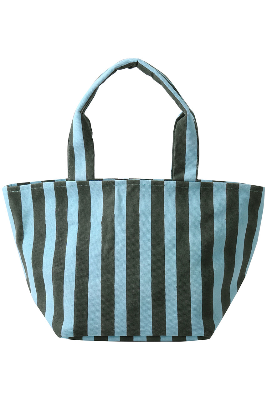SZ Blockprints THICK STRIPE トートバッグ (ダークグリーン, F) エスゼット ブロックプリント ELLE SHOP SZ Blockprints THICK STRIPE トートバッグ (ダークグリーン, F) エスゼット ブロックプリント ELLE SHOP