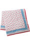 BABY BLANKET リバーシブルブランケット エスゼット ブロックプリント/SZ Blockprints HEART×NILA