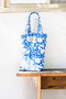 LUNCH TOTE トートバッグ エスゼット ブロックプリント/SZ Blockprints