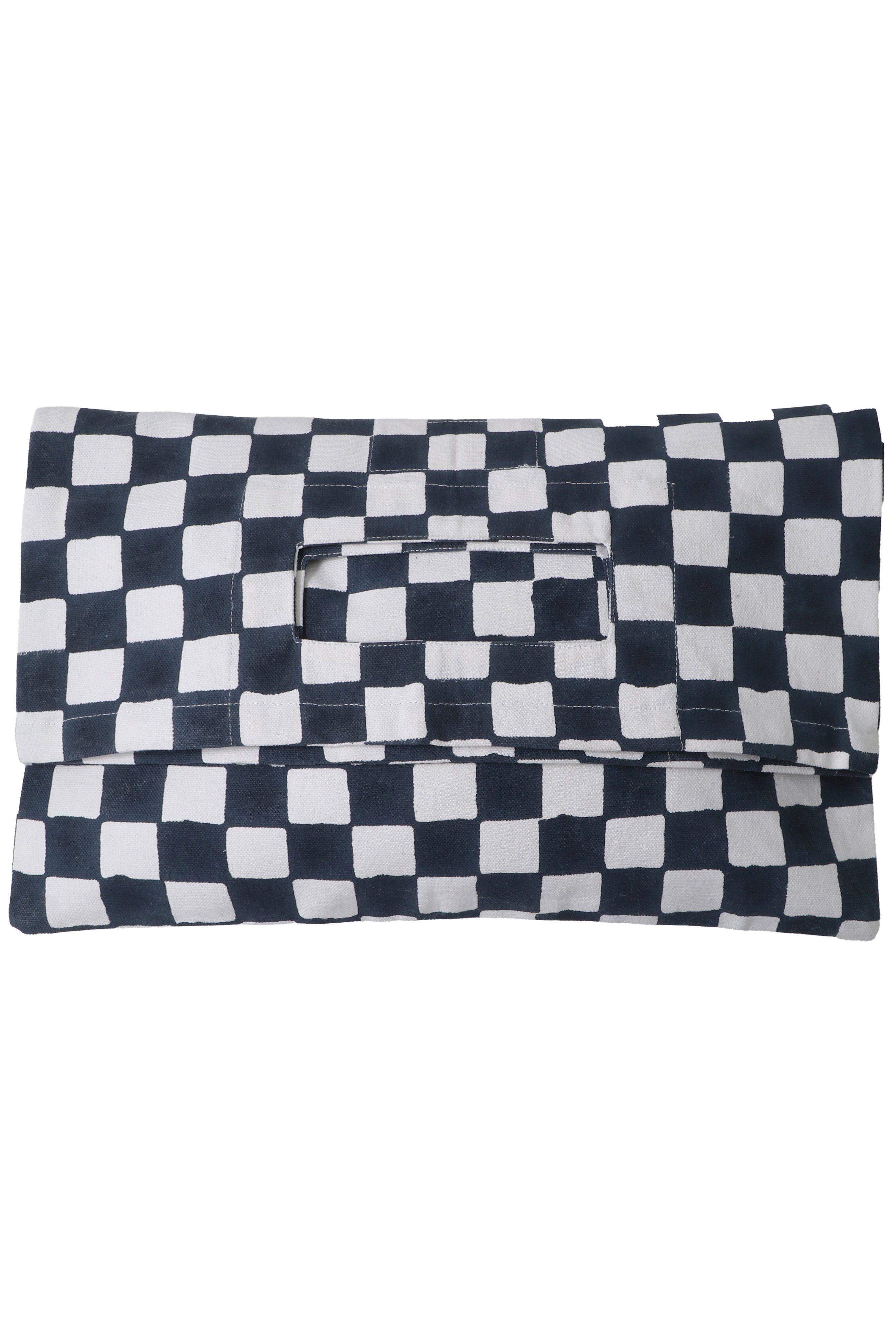 SZ Blockprints CLUTCH MARKET BAG クラッチバッグ (ネイビー(CHECK), F) エスゼット ブロックプリント ELLE SHOP SZ Blockprints CLUTCH MARKET BAG クラッチバッグ (ネイビー(CHECK), F) エスゼット ブロックプリント ELLE SHOP