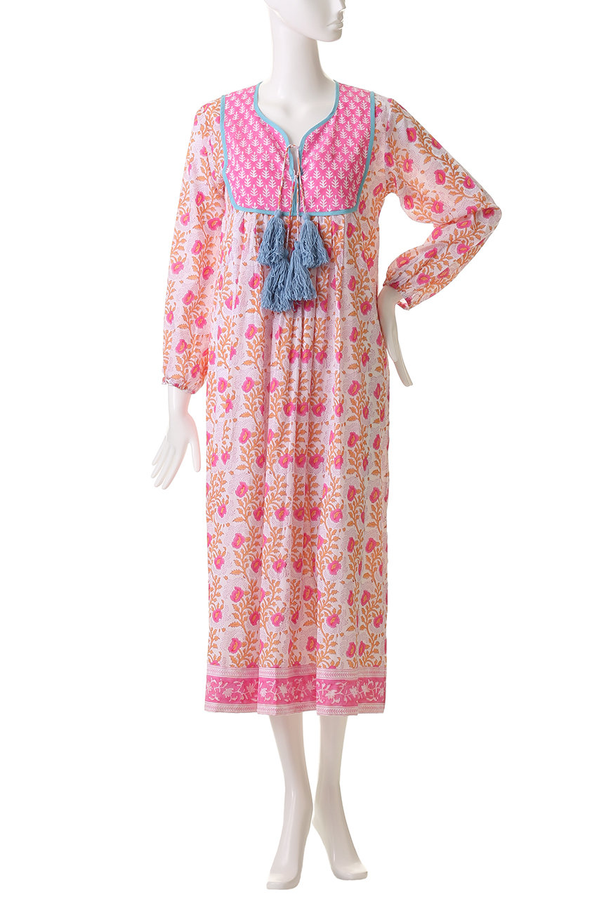 SZ Blockprints(エスゼット ブロックプリント)｜KITTY DRESS