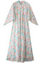 ARTEMISIA DRESS FLOWER POWER フレアスリーブドレス エスゼット ブロックプリント/SZ BLOCKPRINTS マルチ