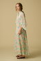 ARTEMISIA DRESS FLOWER POWER フレアスリーブドレス エスゼット ブロックプリント/SZ BLOCKPRINTS