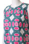 RINA DRESS BUTTON ノースリーブドレス エスゼット ブロックプリント/SZ BLOCKPRINTS