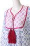 KITTY DRESS DAFFODIL タッセル付きドレス エスゼット ブロックプリント/SZ BLOCKPRINTS