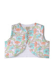 BOLERO VEST FLOWER POWER コットンベスト