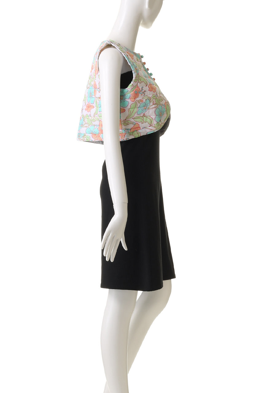 SZ BLOCKPRINTS(エスゼット ブロックプリント)｜BOLERO VEST FLOWER