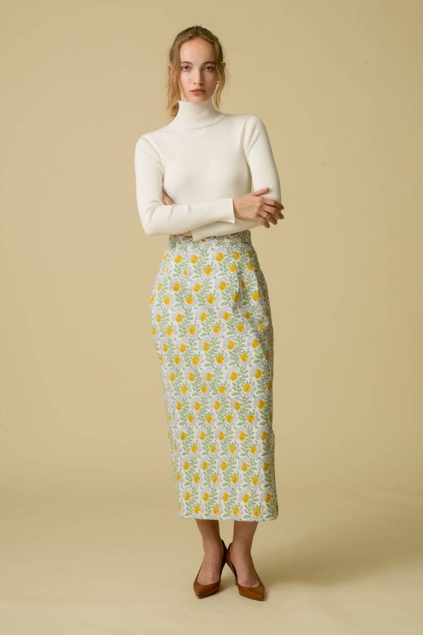SZ BLOCKPRINTS(エスゼット ブロックプリント)｜CANVAS SKIRT ESSA