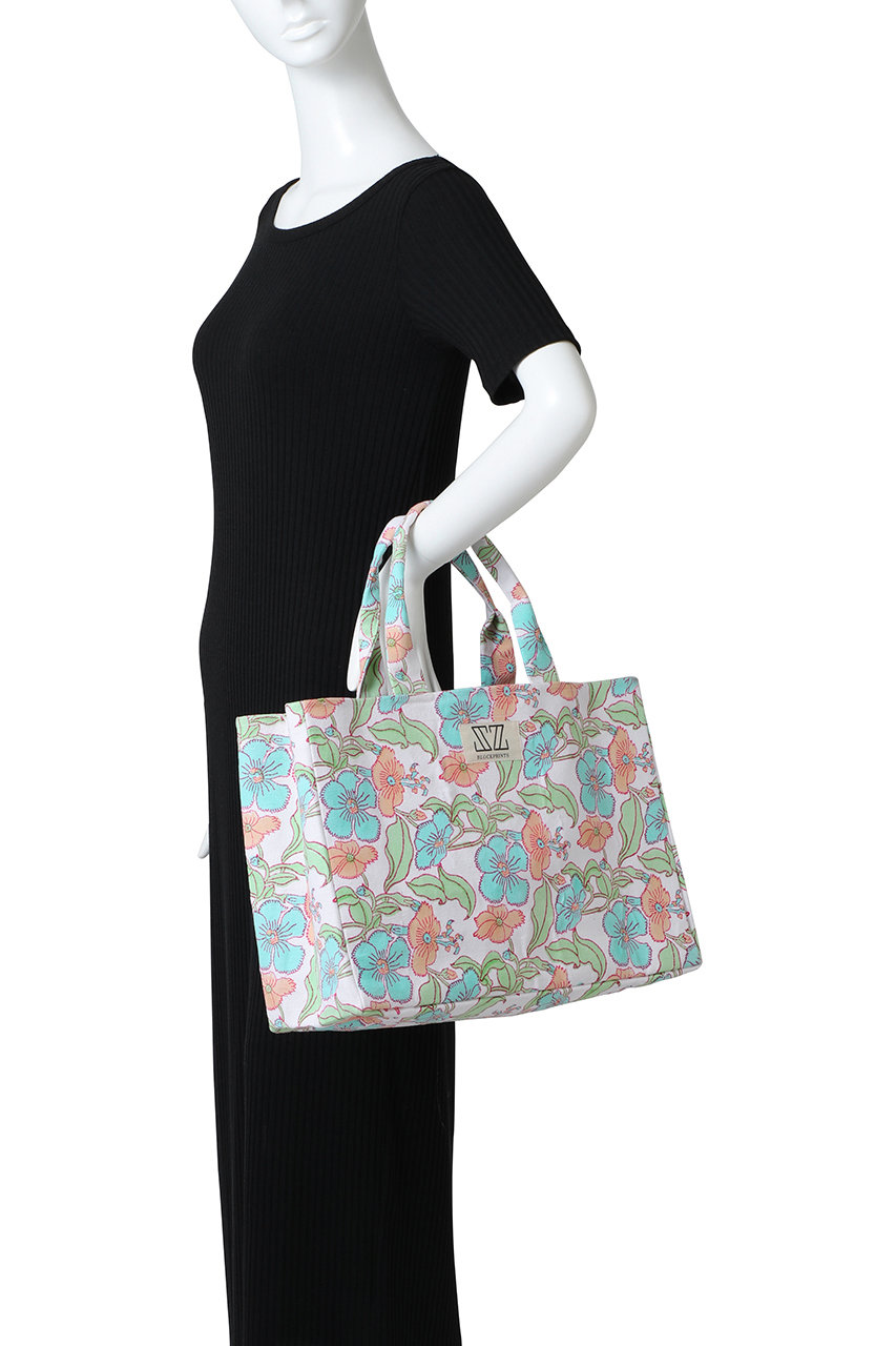 専用　新品　SZ blockprints コットンオーバーサイズトートバッグ SZ BLOCKPRINTS(エスゼット ブロックプリント)｜SHOPPER TOTE