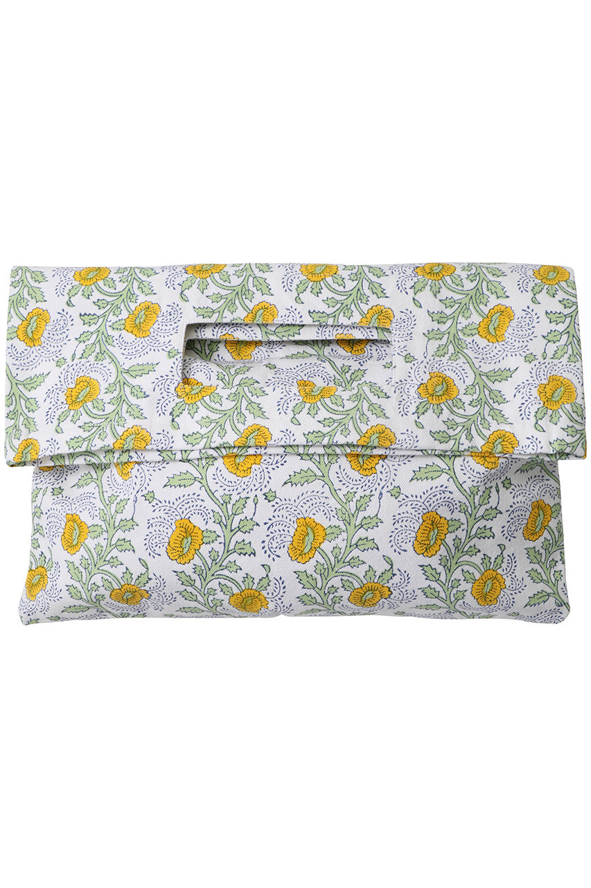 SZ BLOCKPRINTS MARKET BAG ESSA マーケットバッグ (グリーン, F) エスゼット ブロックプリント ELLE SHOP SZ BLOCKPRINTS MARKET BAG ESSA マーケットバッグ (グリーン, F) エスゼット ブロックプリント ELLE SHOP