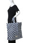 OVERSIZE TOTE CHECK オーバーサイズトートバッグ エスゼット ブロックプリント/SZ BLOCKPRINTS