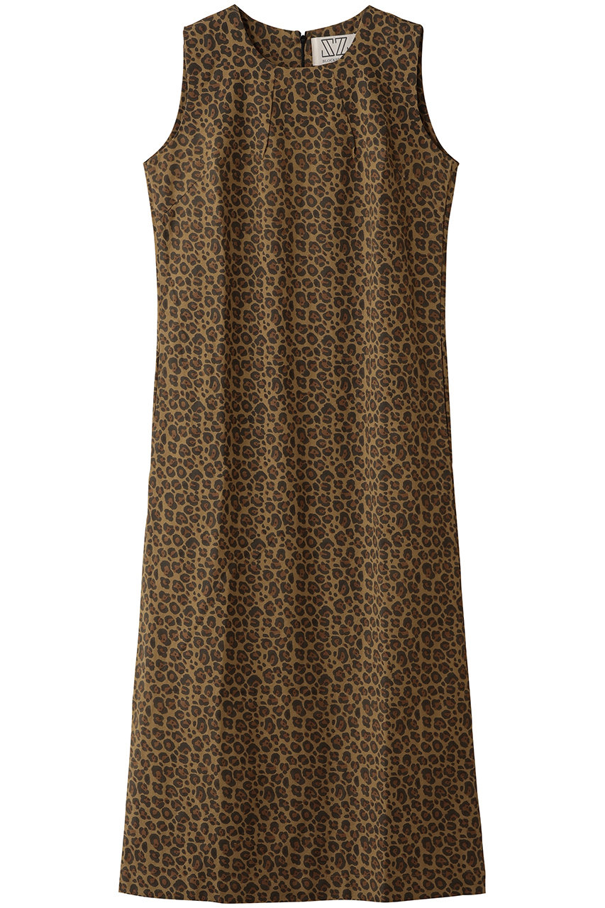 SZ BLOCKPRINTS LONG RINA DRESS LEOPARD ノースリーブロングドレス (ブラウン, S) エスゼット ブロックプリント ELLE SHOP SZ BLOCKPRINTS LONG RINA DRESS LEOPARD ノースリーブロングドレス (ブラウン, S) エスゼット ブロックプリント ELLE SHOP