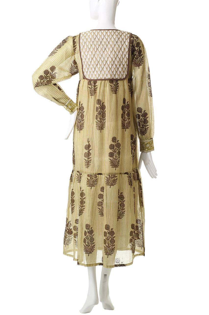SZ BLOCKPRINTS(エスゼット ブロックプリント)｜JODHPUR DRESS POPPY