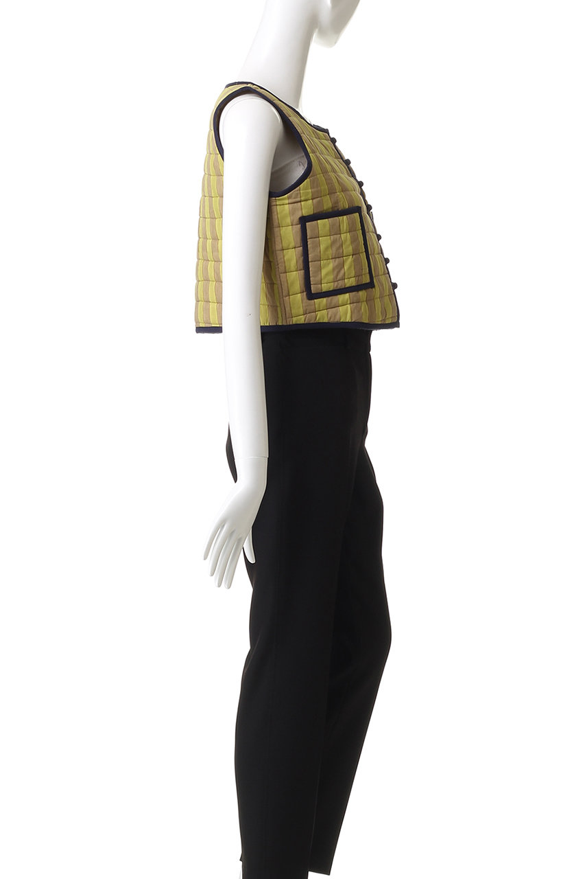 SZ BLOCKPRINTS(エスゼット ブロックプリント)｜QUILTED VEST DOUBLE