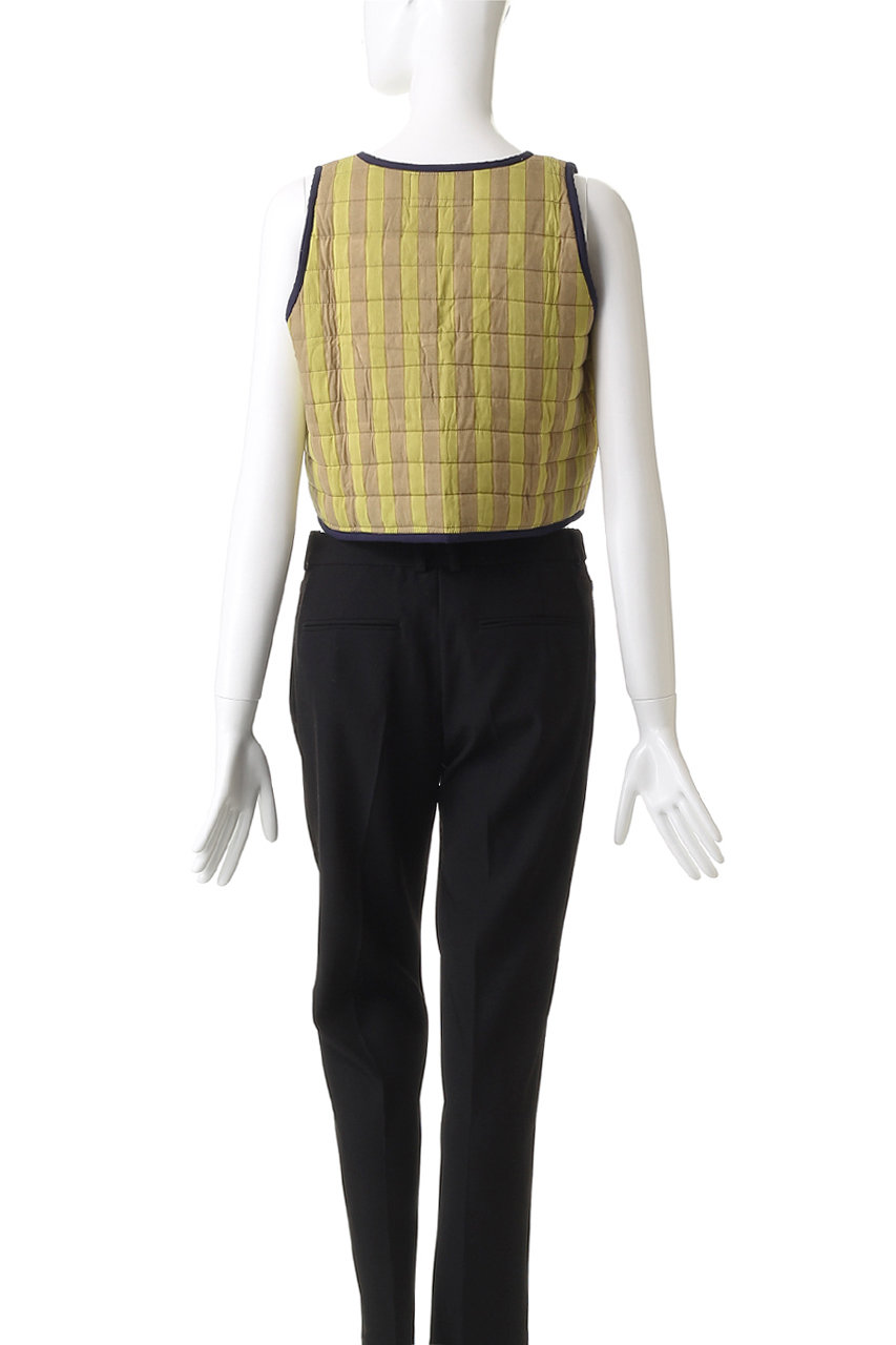 SZ BLOCKPRINTS(エスゼット ブロックプリント)｜QUILTED VEST DOUBLE