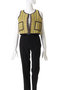QUILTED VEST DOUBLE THICK STRIPE キルティングベスト エスゼット ブロックプリント/SZ BLOCKPRINTS