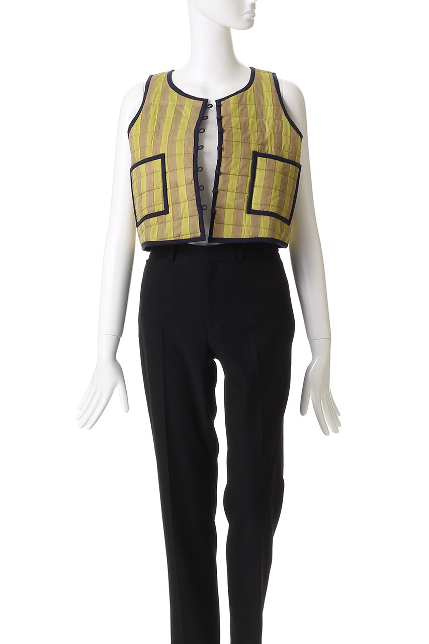 SZ BLOCKPRINTS(エスゼット ブロックプリント)｜QUILTED VEST DOUBLE