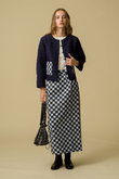 CANVAS SKIRT DOUBLE CHECK キャンバススカート