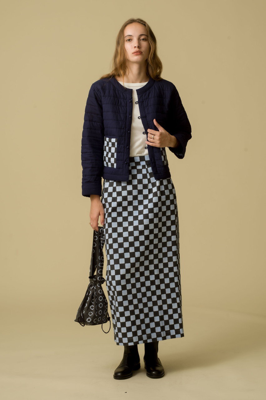 SZ BLOCKPRINTS(エスゼット ブロックプリント)｜CANVAS SKIRT DOUBLE