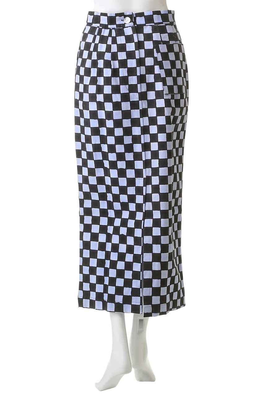 SZ BLOCKPRINTS(エスゼット ブロックプリント)｜CANVAS SKIRT DOUBLE