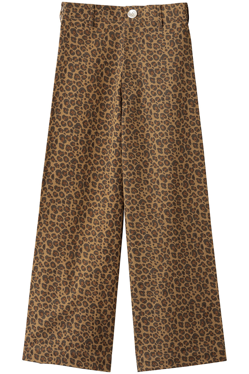 SZ BLOCKPRINTS DISCO PANTS LEOPARD ワイドパンツ (ブラウン, M) エスゼット ブロックプリント ELLE SHOP SZ BLOCKPRINTS DISCO PANTS LEOPARD ワイドパンツ (ブラウン, M) エスゼット ブロックプリント ELLE SHOP