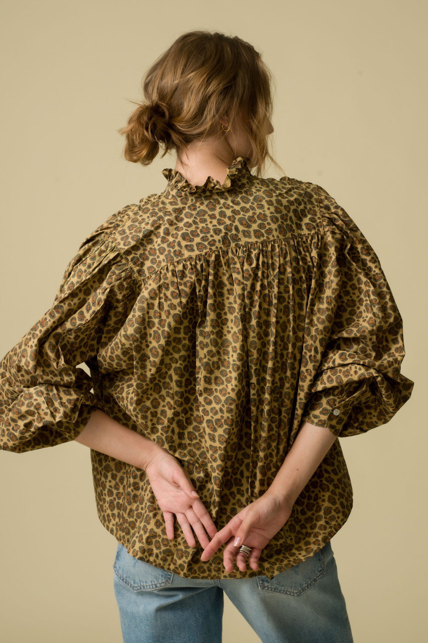 SZ BLOCKPRINTS(エスゼット ブロックプリント)｜KALI TOP LEOPARD