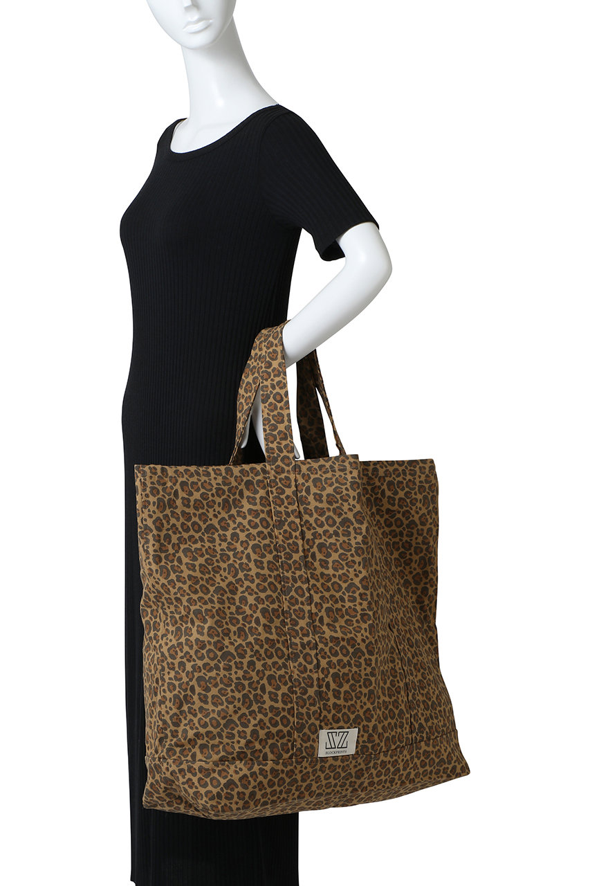 SZ BLOCKPRINTS(エスゼット ブロックプリント)｜OVERSIZE TOTE LEOPARD