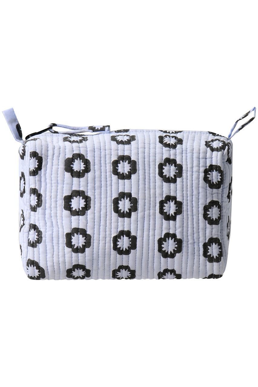 SZ BLOCKPRINTS SMALL MAKEUP POUCH DAFFODIL ポーチ (パープル, F) エスゼット ブロックプリント ELLE SHOP SZ BLOCKPRINTS SMALL MAKEUP POUCH DAFFODIL ポーチ (パープル, F) エスゼット ブロックプリント ELLE SHOP