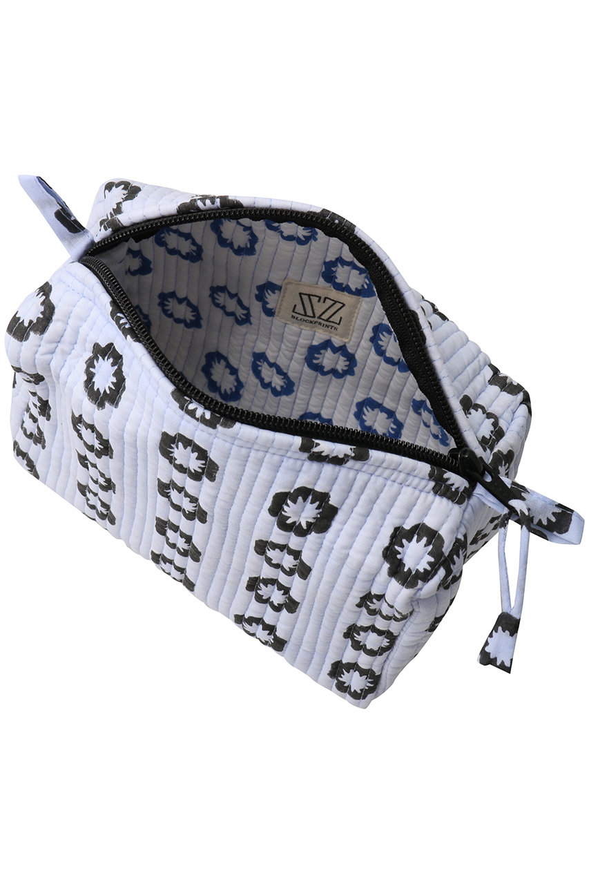 SZ BLOCKPRINTS(エスゼット ブロックプリント)｜SMALL MAKEUP POUCH