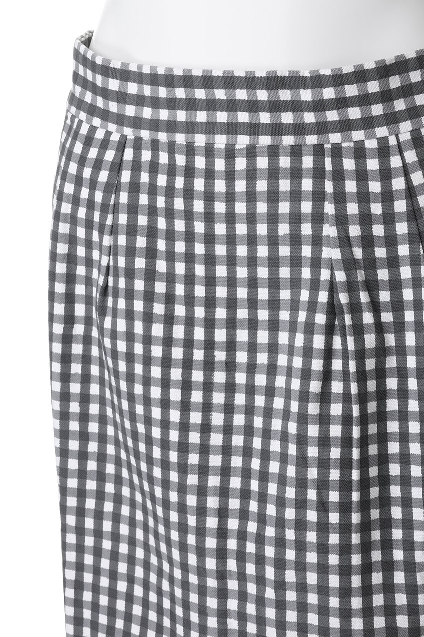 SZ BLOCKPRINTS(エスゼット ブロックプリント)｜CANVAS SKIRT GINGHAM