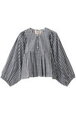 EVA TOP GINGHAM ブラウス