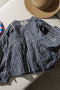 MINI MAINE TOTE GINGHAM トートバッグ エスゼット ブロックプリント/SZ BLOCKPRINTS