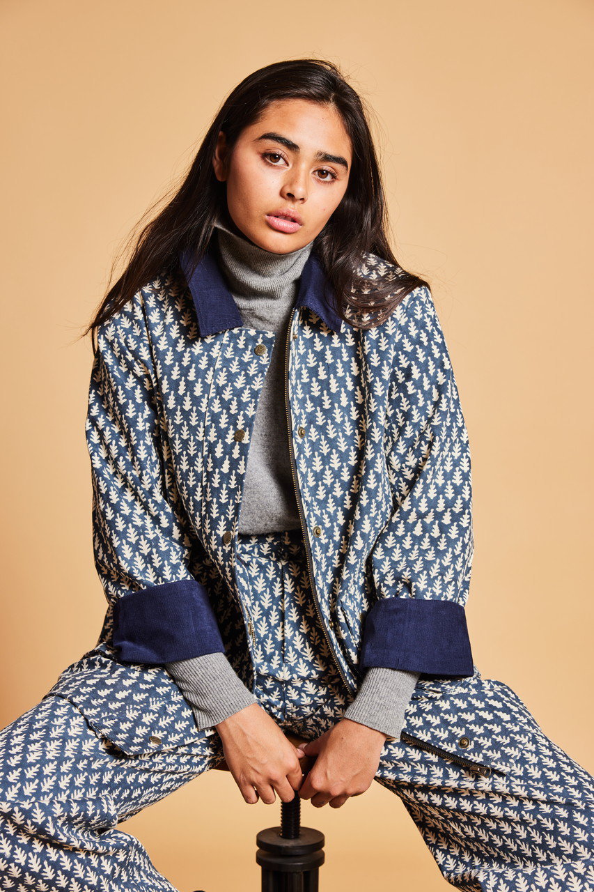 STITCH STRIPE ブルゾン　セットアップ　ラグアジェム LAGUA GEM | STITCH STRIPE ブルゾン (ブルゾン ) |SHEL'TTER WEBSTORE