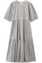 GAIA DRESS PRIMROSE ドレス エスゼット ブロックプリント/SZ BLOCKPRINTS マルチ