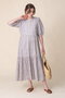 GAIA DRESS PRIMROSE ドレス エスゼット ブロックプリント/SZ BLOCKPRINTS