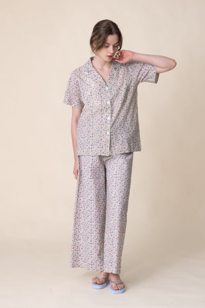 エスゼット ブロックプリント/SZ BLOCKPRINTSのDRAWSTRING PANTS PRIMROSE ドロストパンツ(110600/110601)