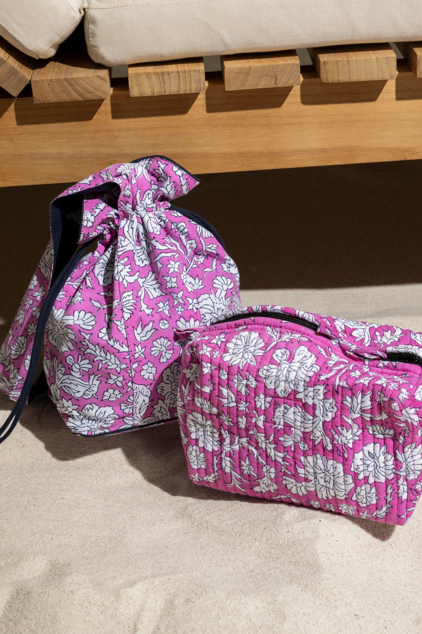 SZ BLOCKPRINTS(エスゼット ブロックプリント)｜SMALL MAKE UP BAG